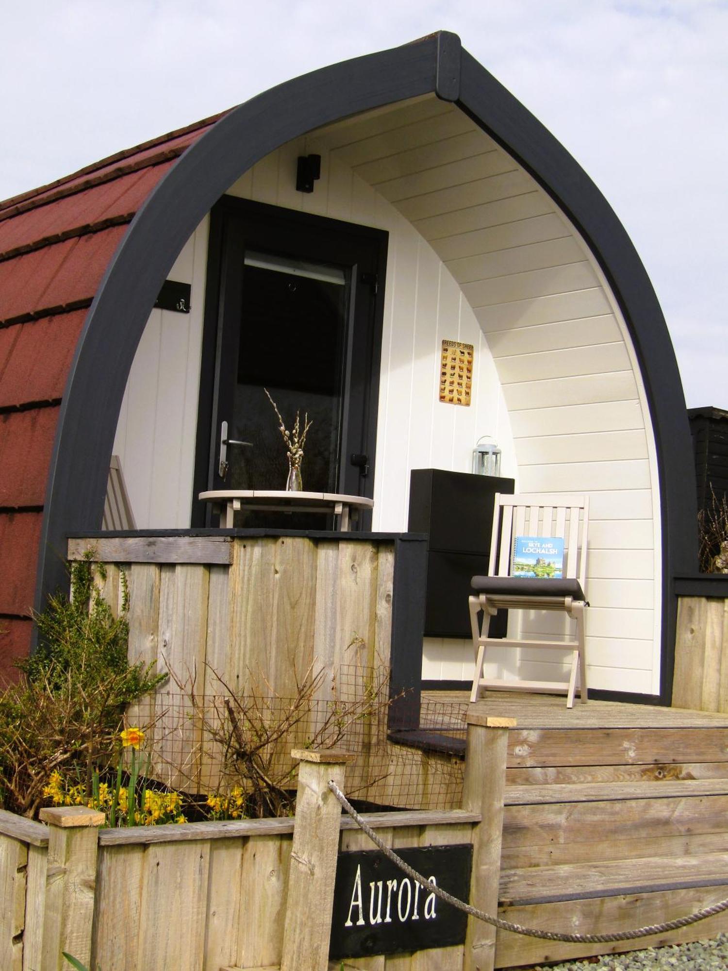 Harlosh Hideaways - Aurora Pod Ngoại thất bức ảnh