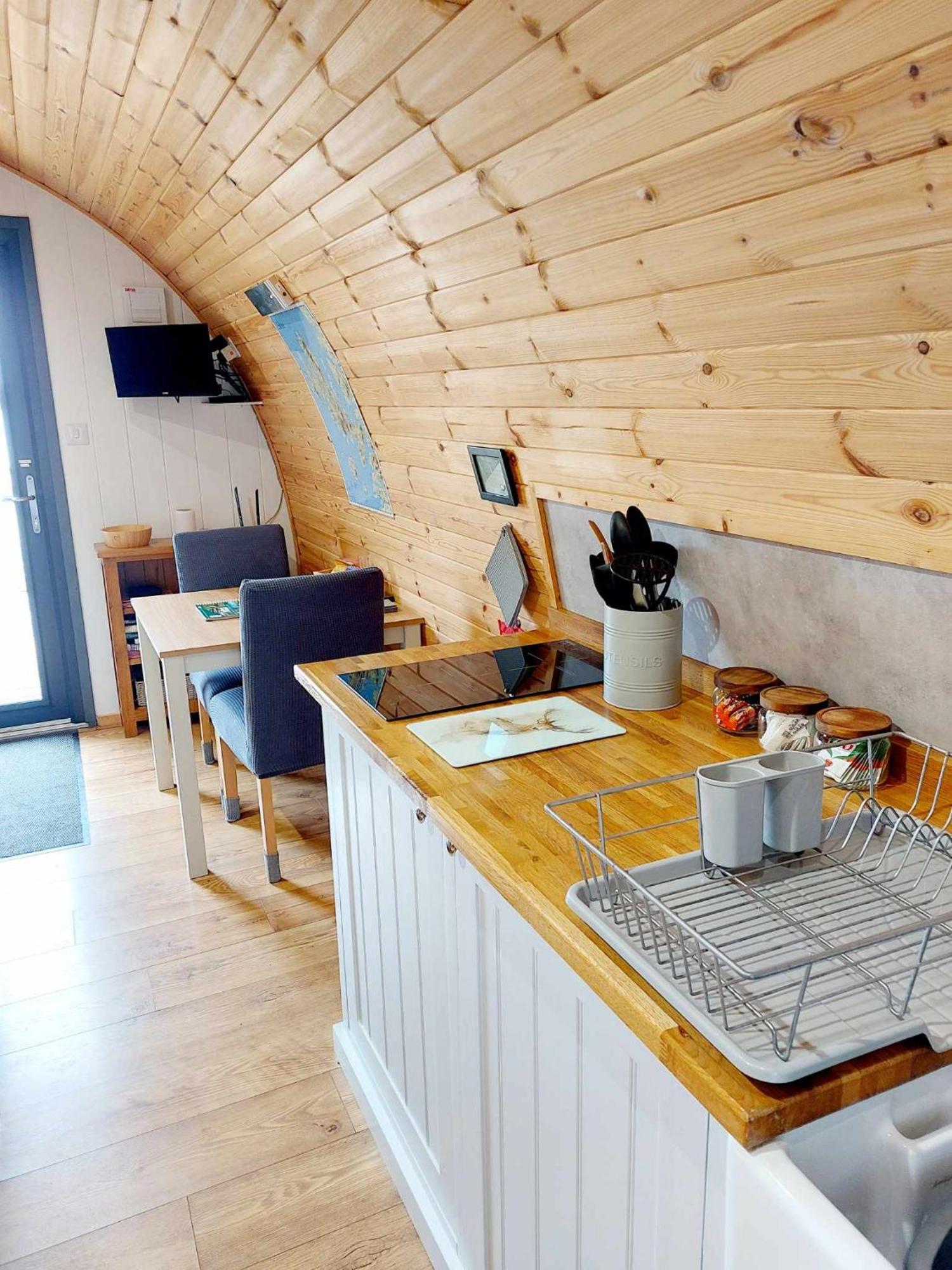 Harlosh Hideaways - Aurora Pod Ngoại thất bức ảnh